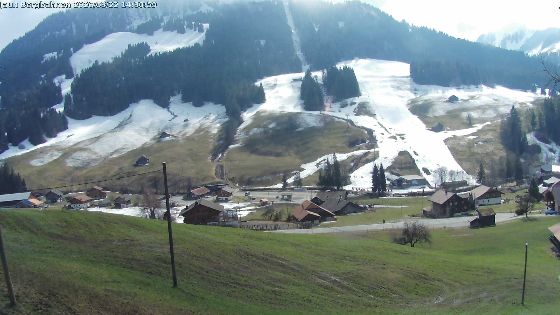Archiv Foto Webcam Skistation Jaun Dorf