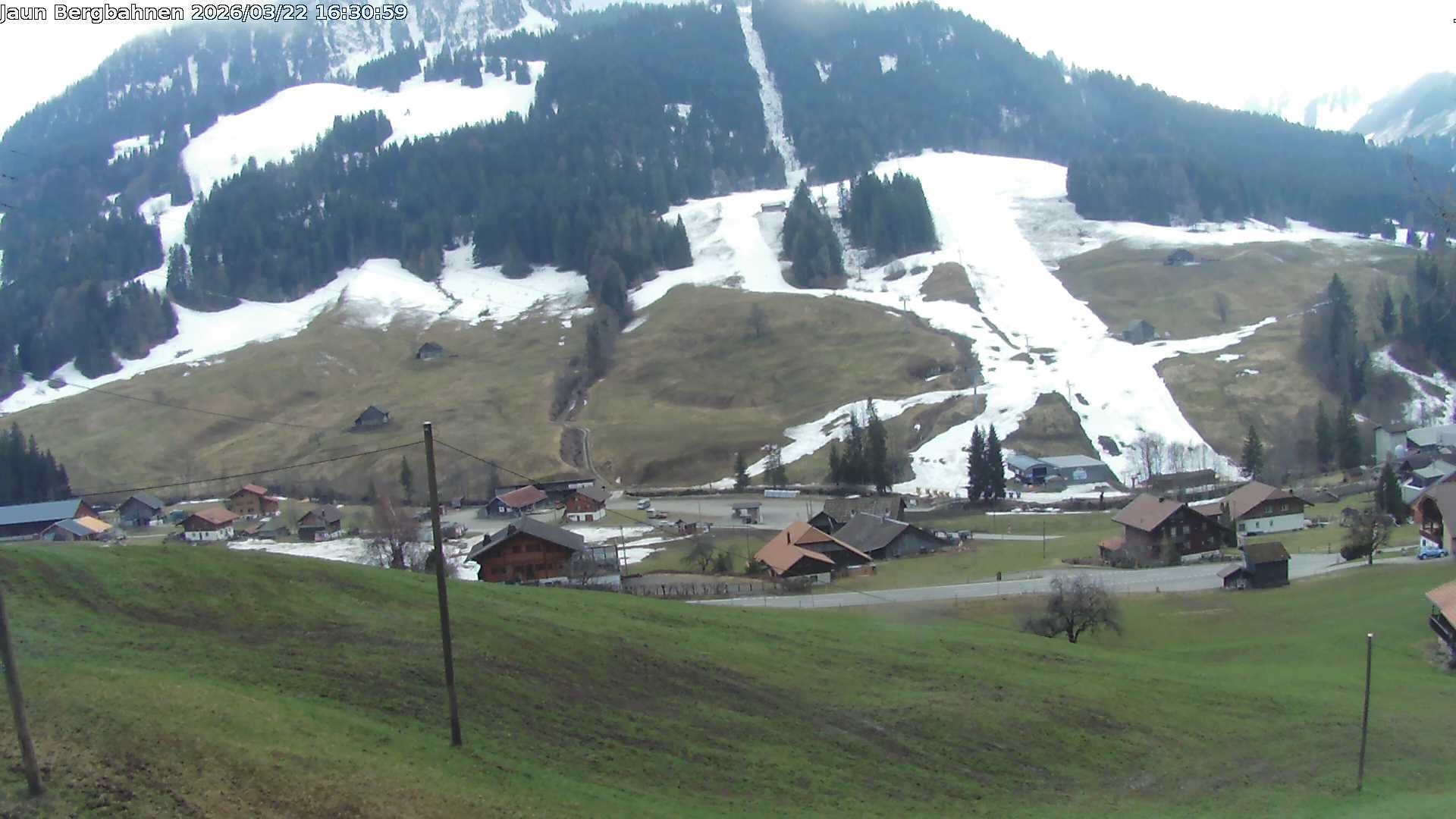 Archiv Foto Webcam Skistation Jaun Dorf