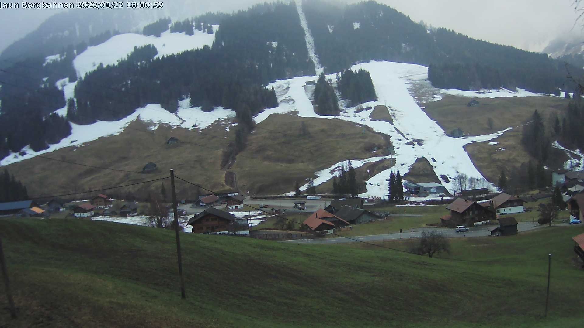 Archiv Foto Webcam Skistation Jaun Dorf