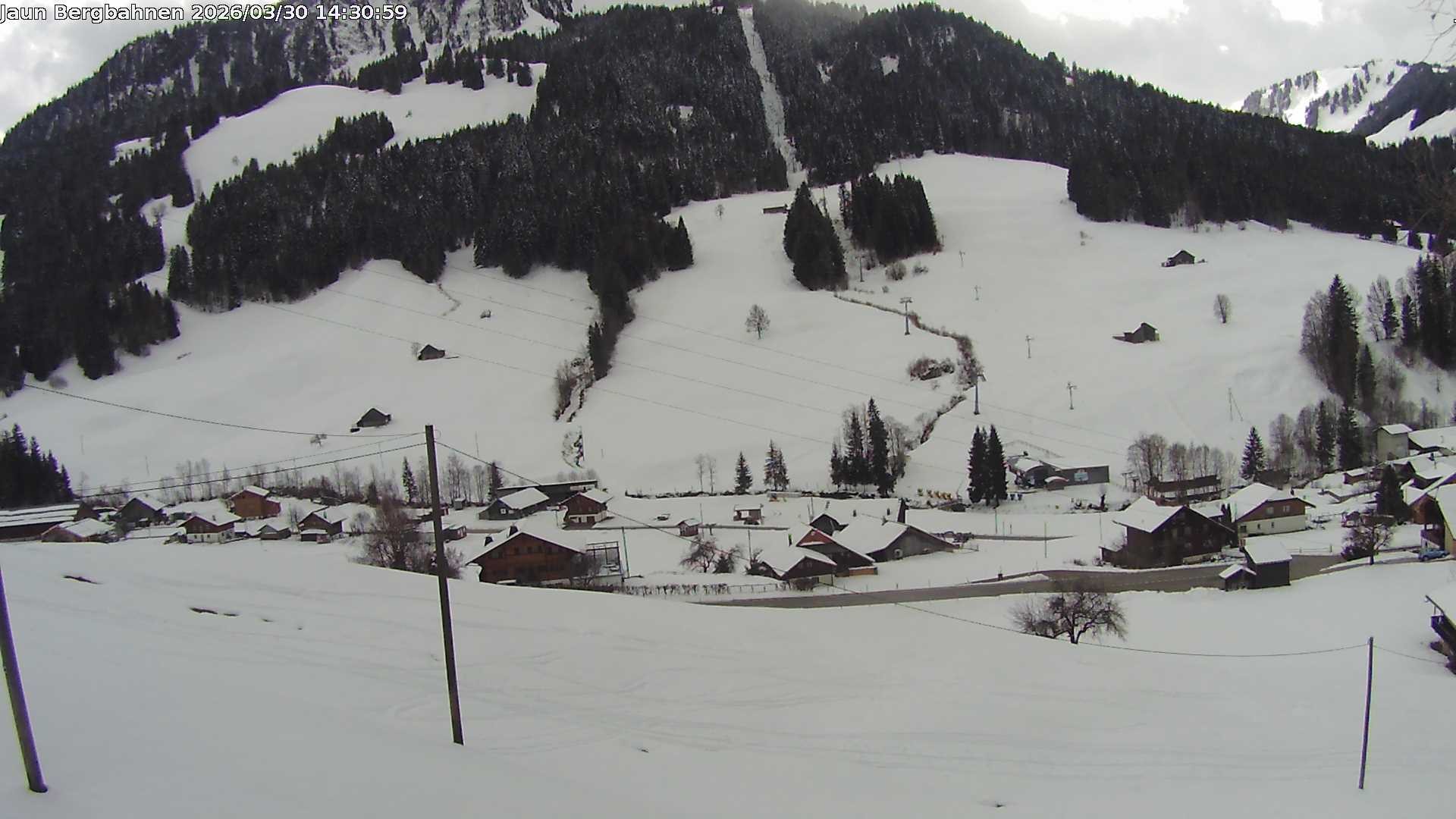 Archiv Foto Webcam Skistation Jaun Dorf