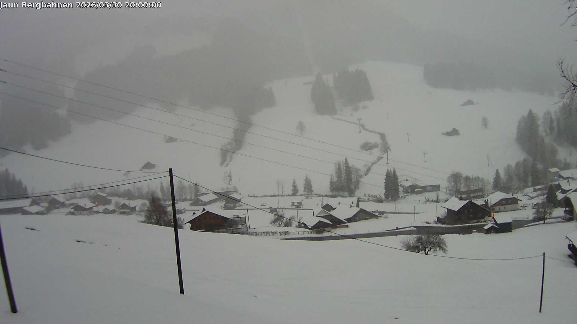 Archiv Foto Webcam Skistation Jaun Dorf