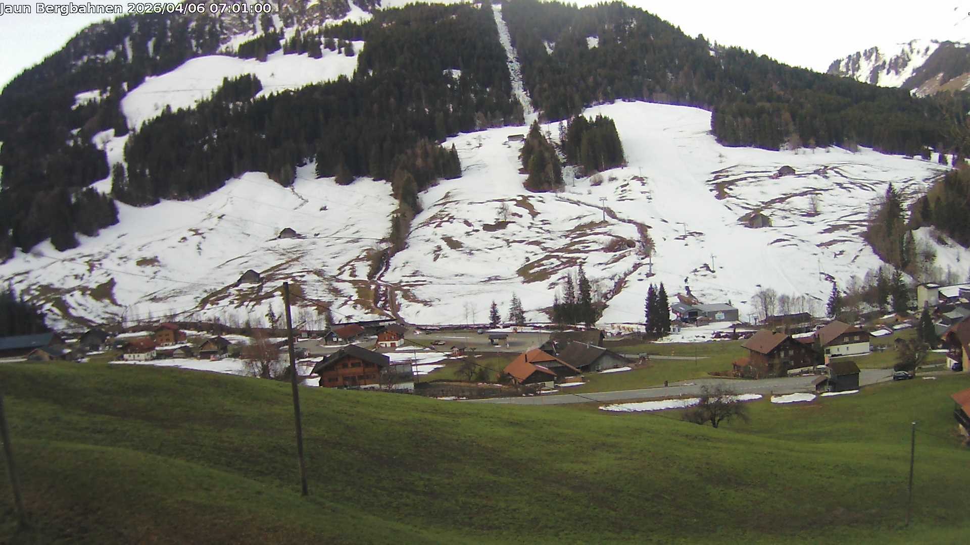 Archiv Foto Webcam Skistation Jaun Dorf