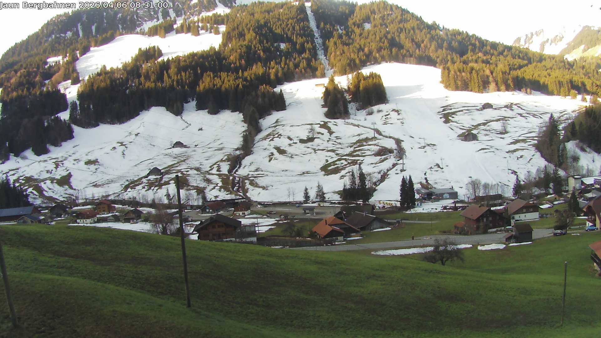 Archiv Foto Webcam Skistation Jaun Dorf