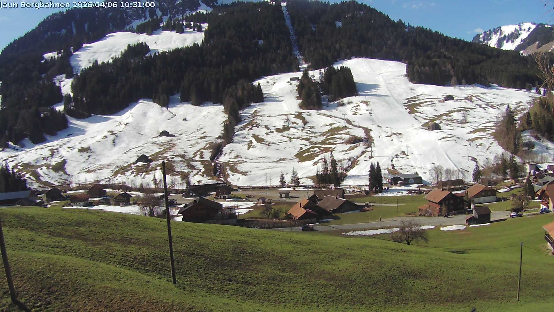 Archiv Foto Webcam Skistation Jaun Dorf