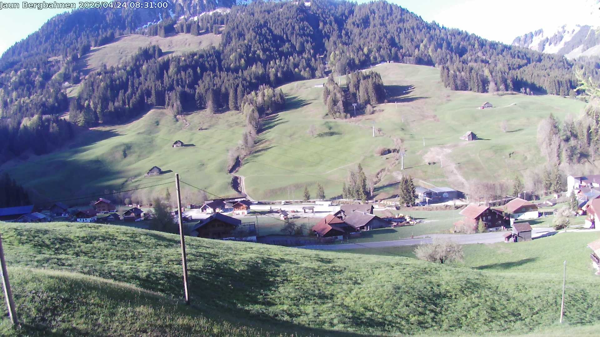 Archiv Foto Webcam Skistation Jaun Dorf