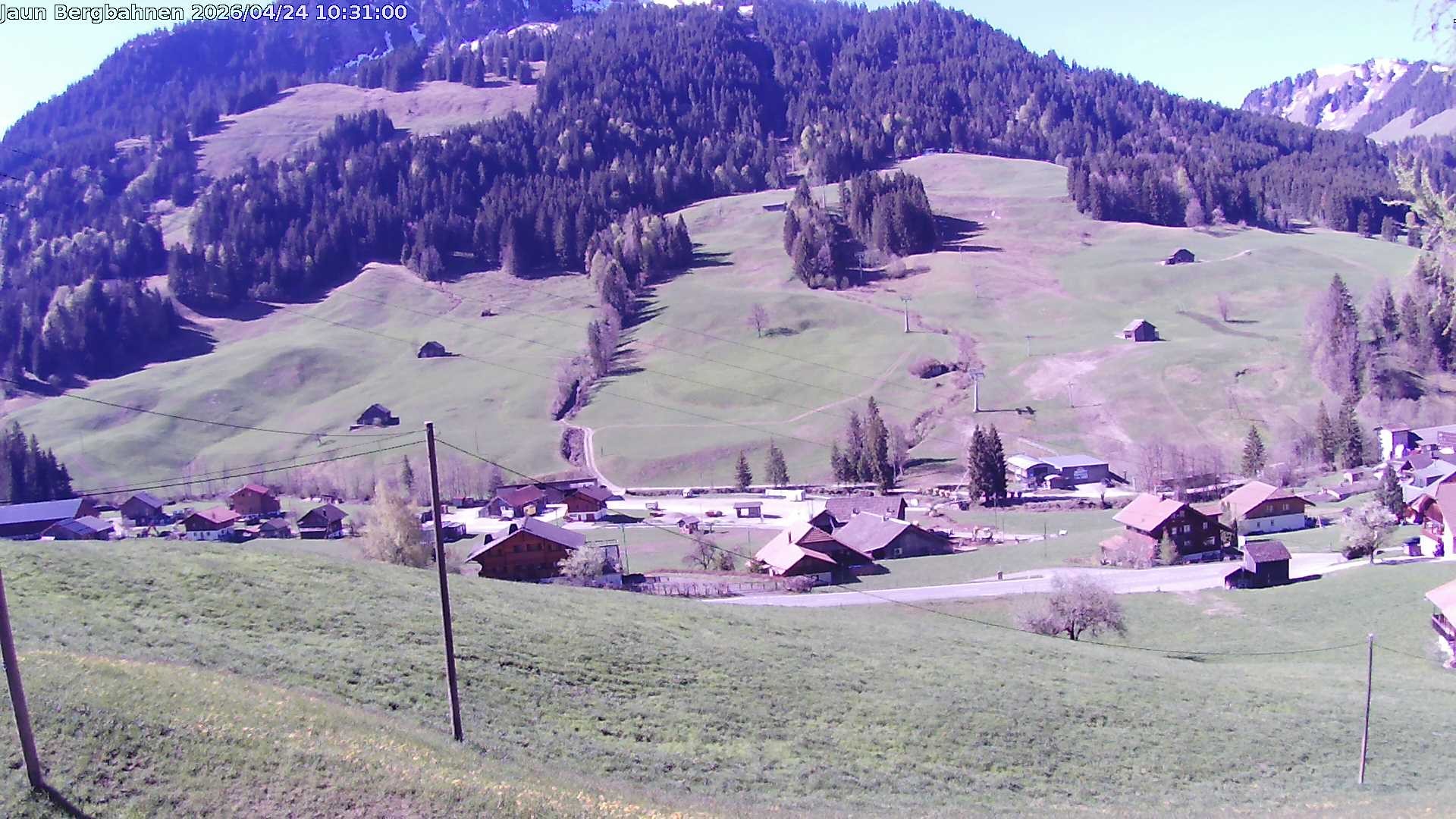 Archiv Foto Webcam Skistation Jaun Dorf