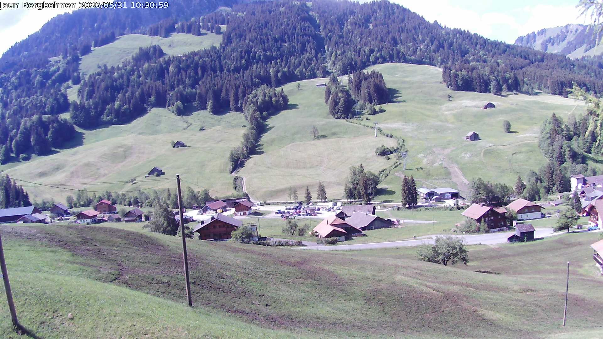 Archiv Foto Webcam Skistation Jaun Dorf