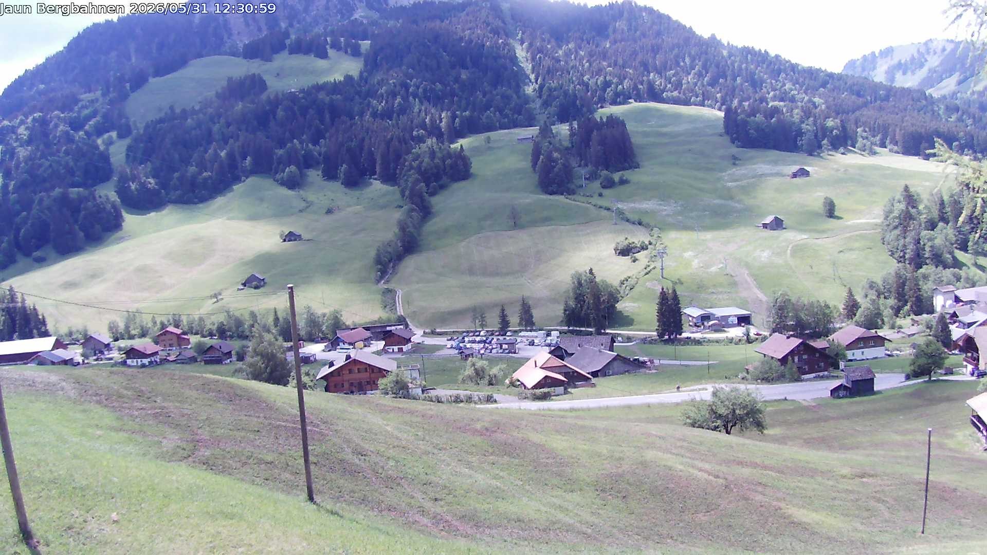 Archiv Foto Webcam Skistation Jaun Dorf