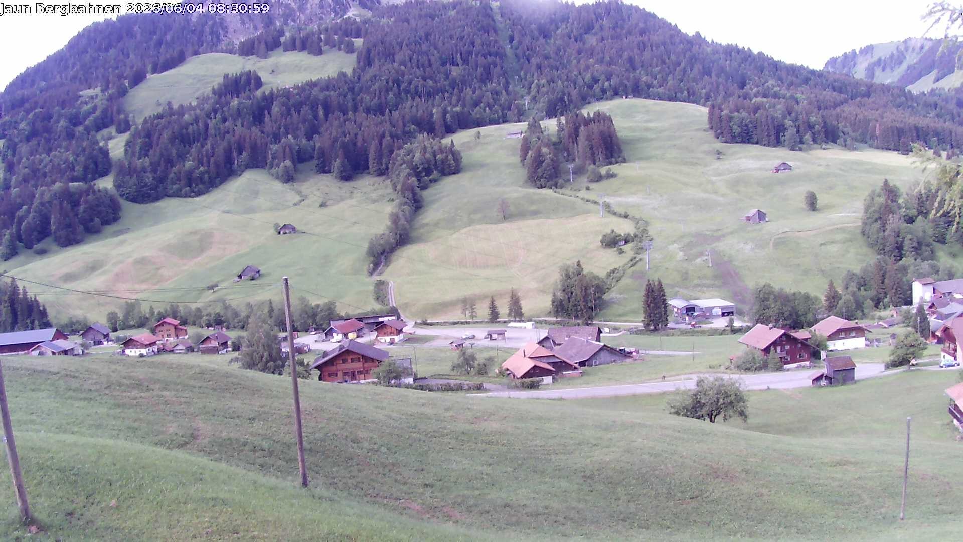 Archiv Foto Webcam Skistation Jaun Dorf