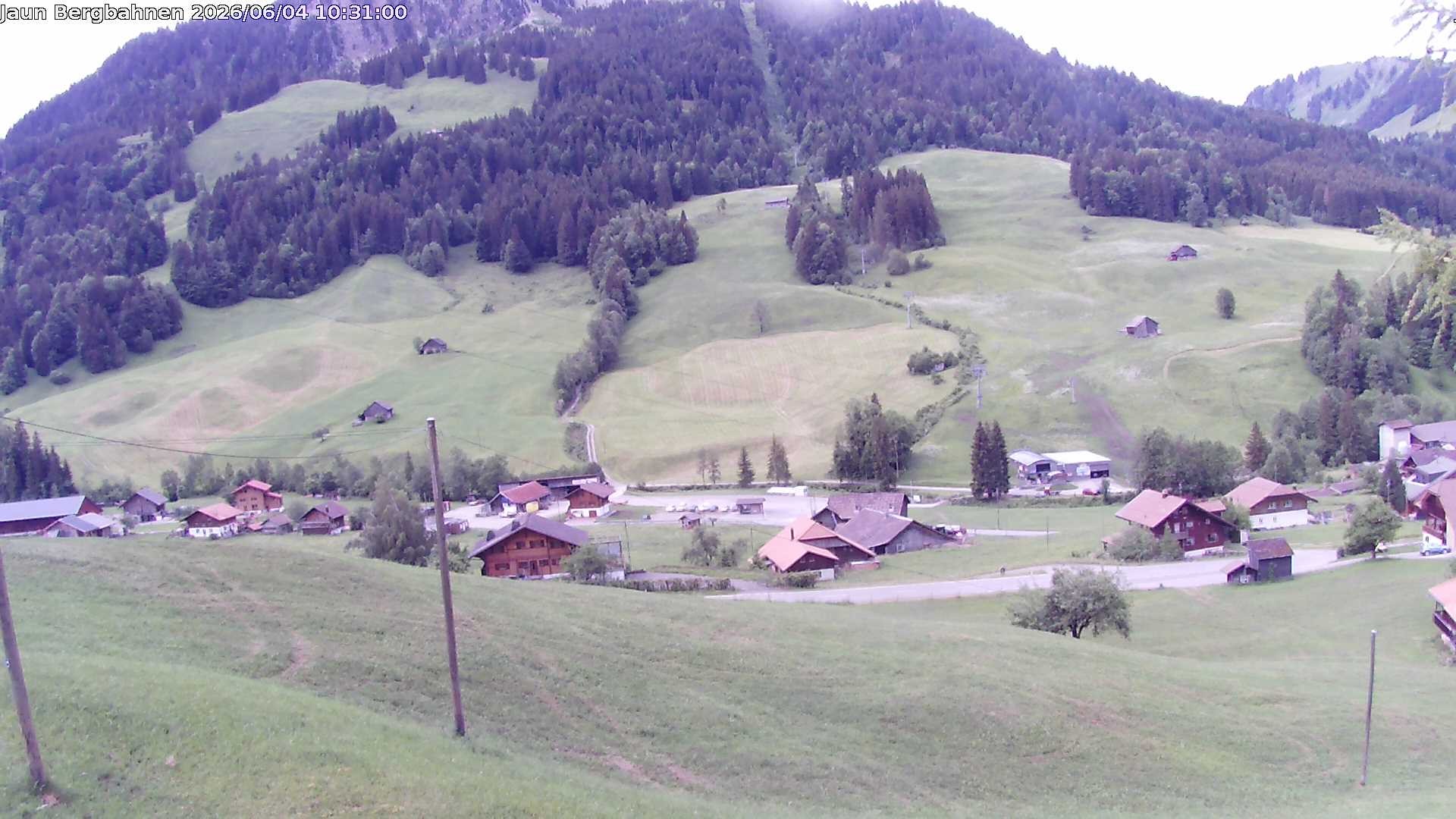 Archiv Foto Webcam Skistation Jaun Dorf