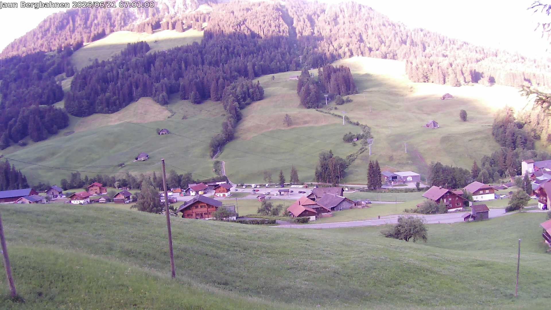 Archiv Foto Webcam Skistation Jaun Dorf