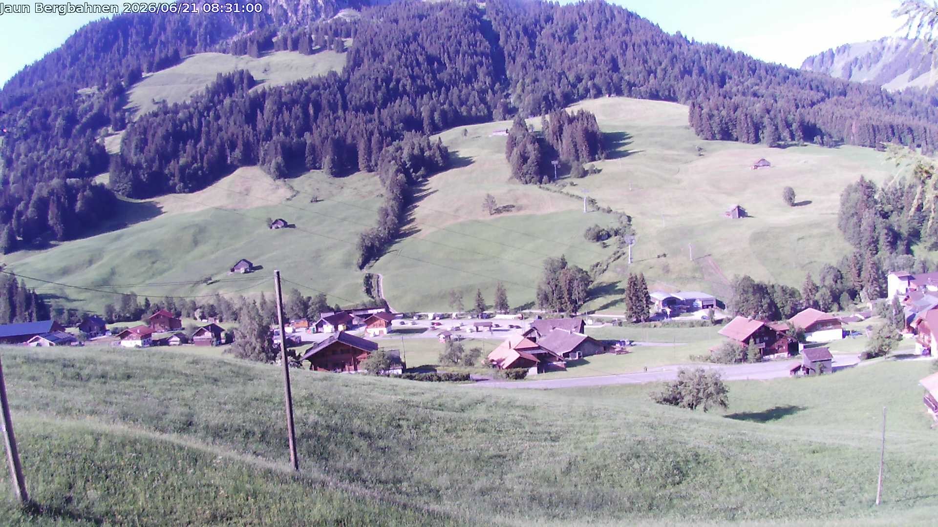 Archiv Foto Webcam Skistation Jaun Dorf