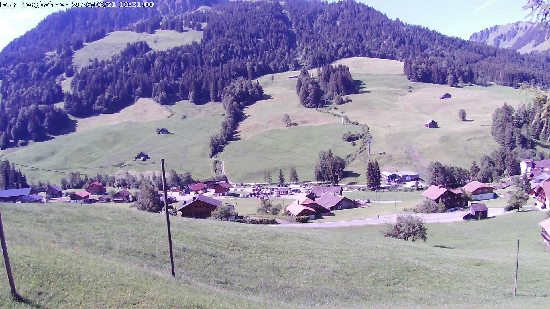 Archiv Foto Webcam Skistation Jaun Dorf