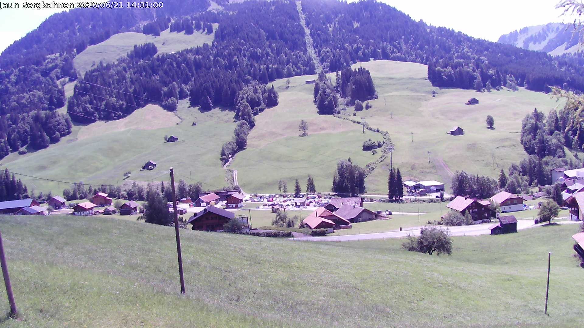Archiv Foto Webcam Skistation Jaun Dorf