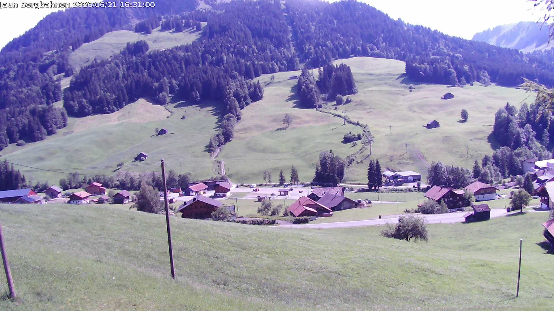 Archiv Foto Webcam Skistation Jaun Dorf
