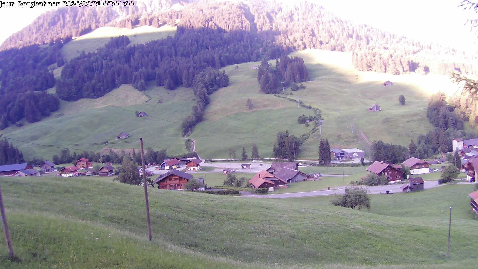 Archiv Foto Webcam Skistation Jaun Dorf