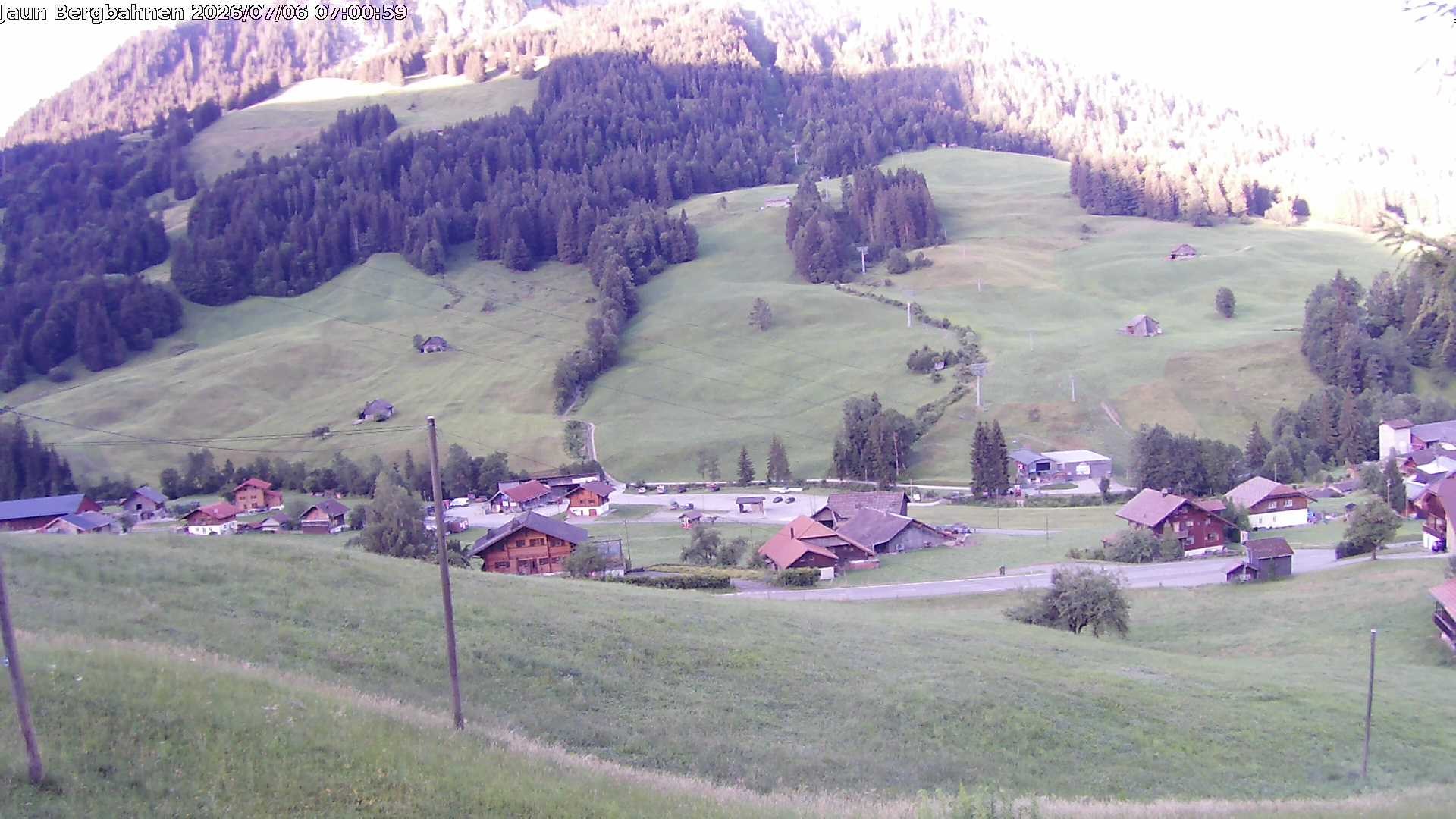 Archiv Foto Webcam Skistation Jaun Dorf
