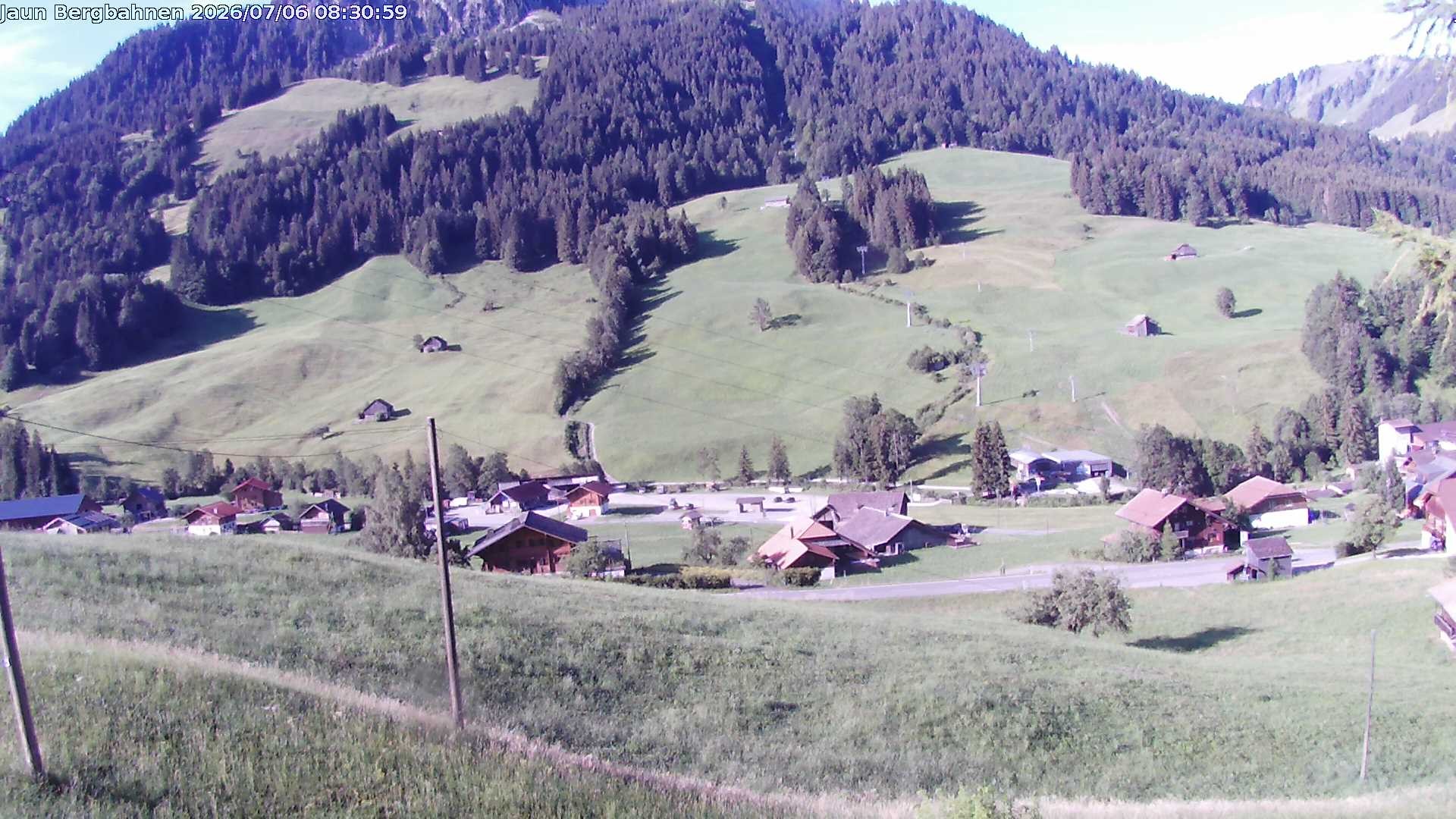 Archiv Foto Webcam Skistation Jaun Dorf