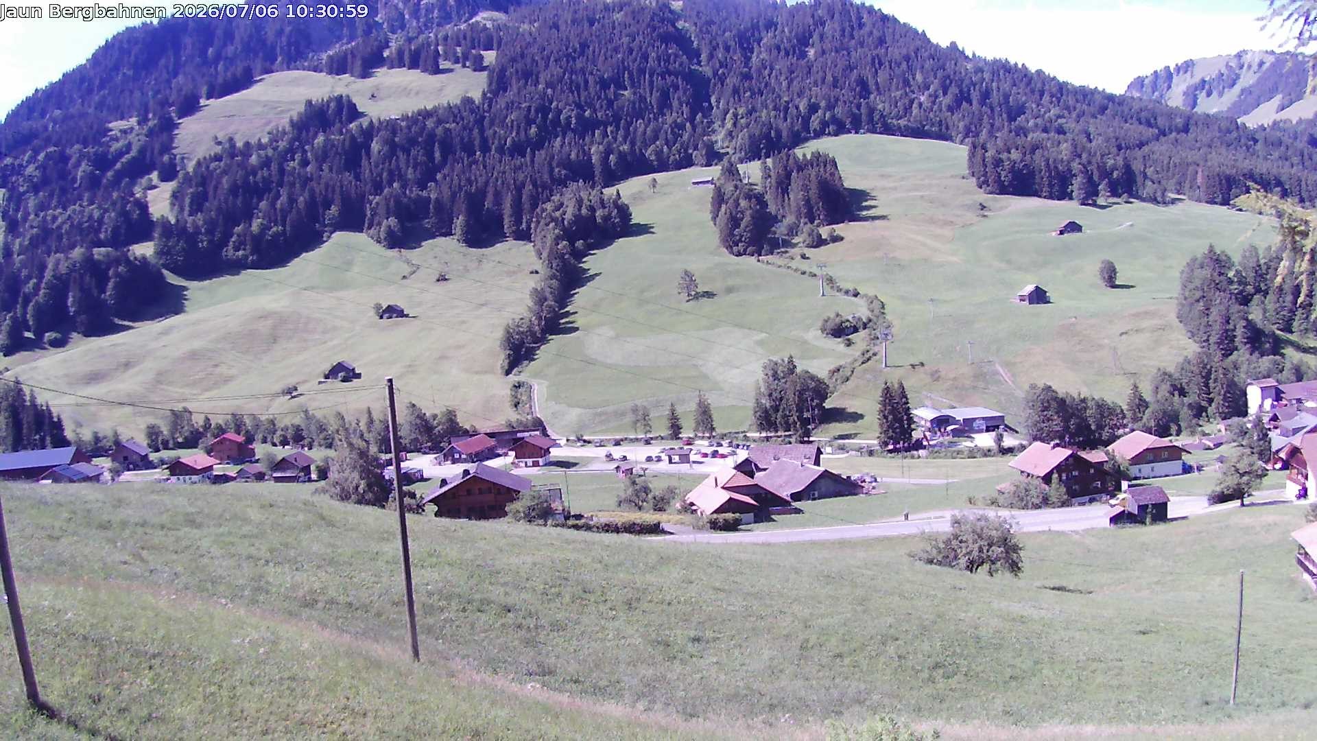 Archiv Foto Webcam Skistation Jaun Dorf