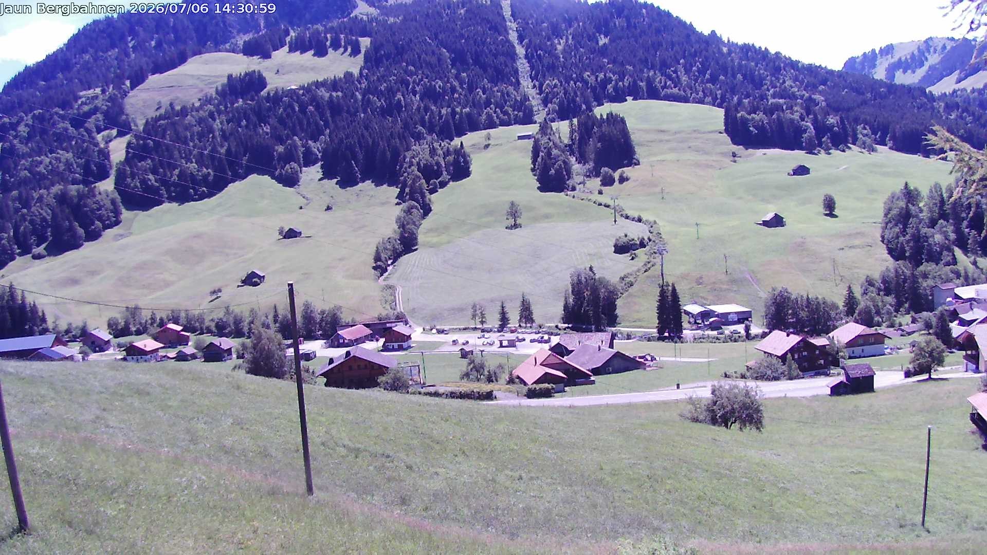 Archiv Foto Webcam Skistation Jaun Dorf