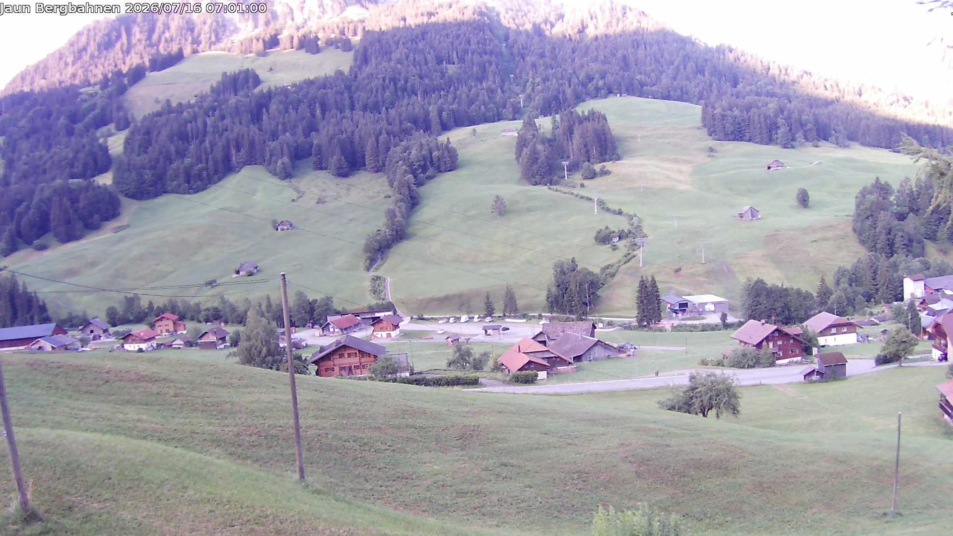 Archiv Foto Webcam Skistation Jaun Dorf