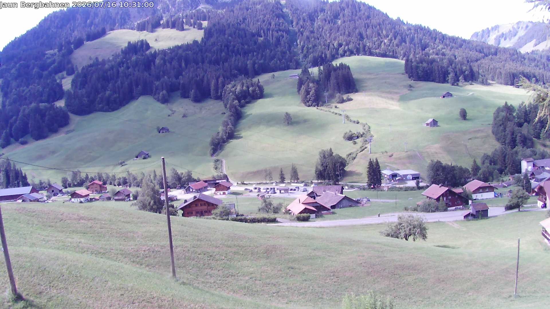 Archiv Foto Webcam Skistation Jaun Dorf