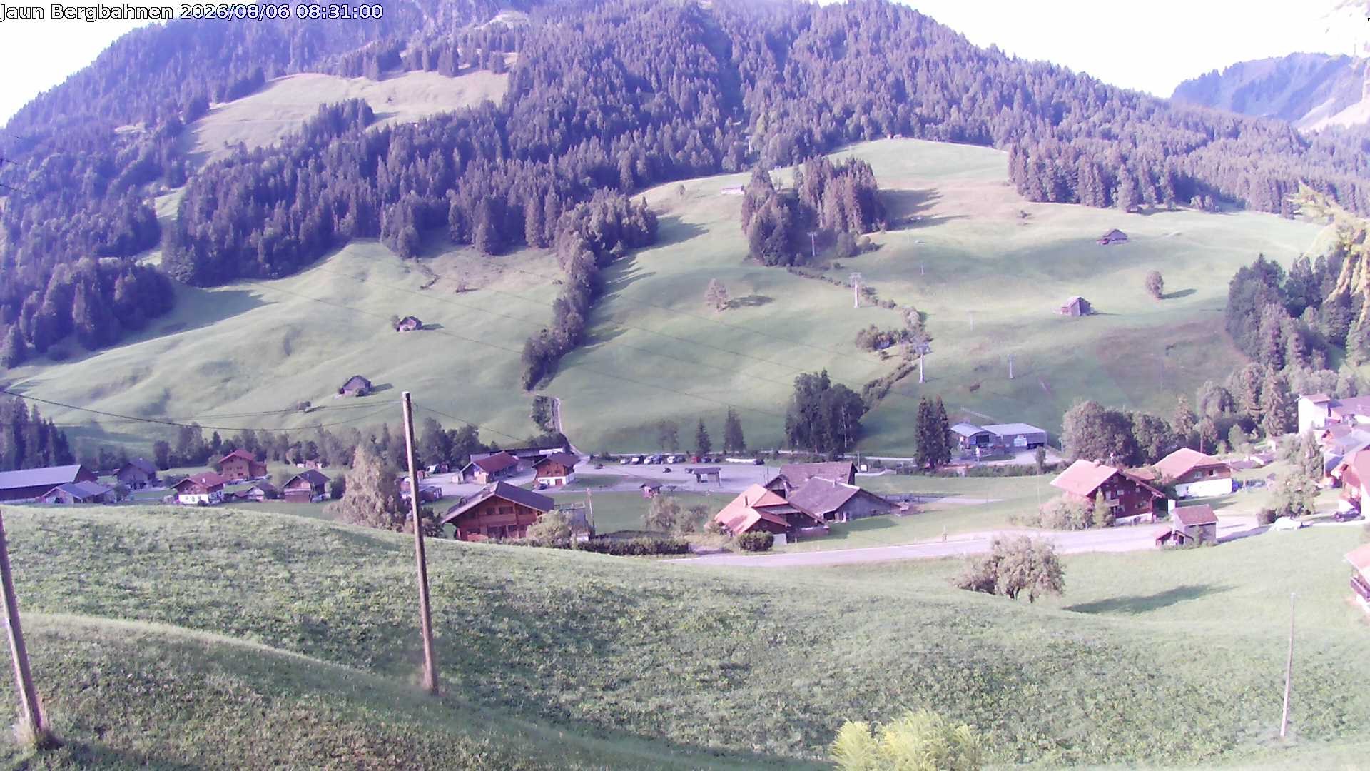 Archiv Foto Webcam Skistation Jaun Dorf