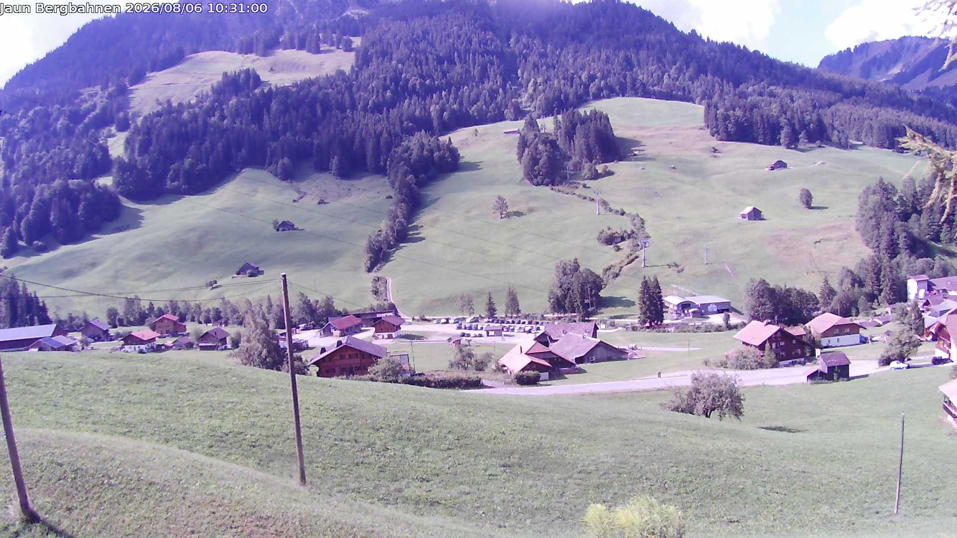 Archiv Foto Webcam Skistation Jaun Dorf
