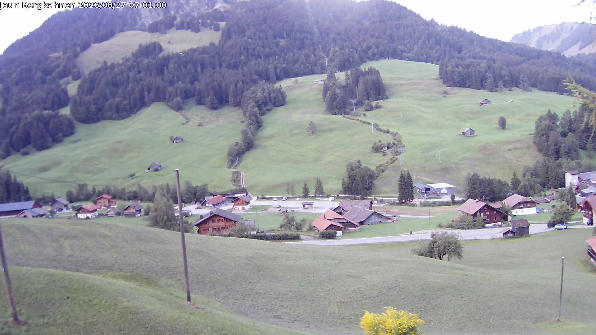 Archiv Foto Webcam Skistation Jaun Dorf
