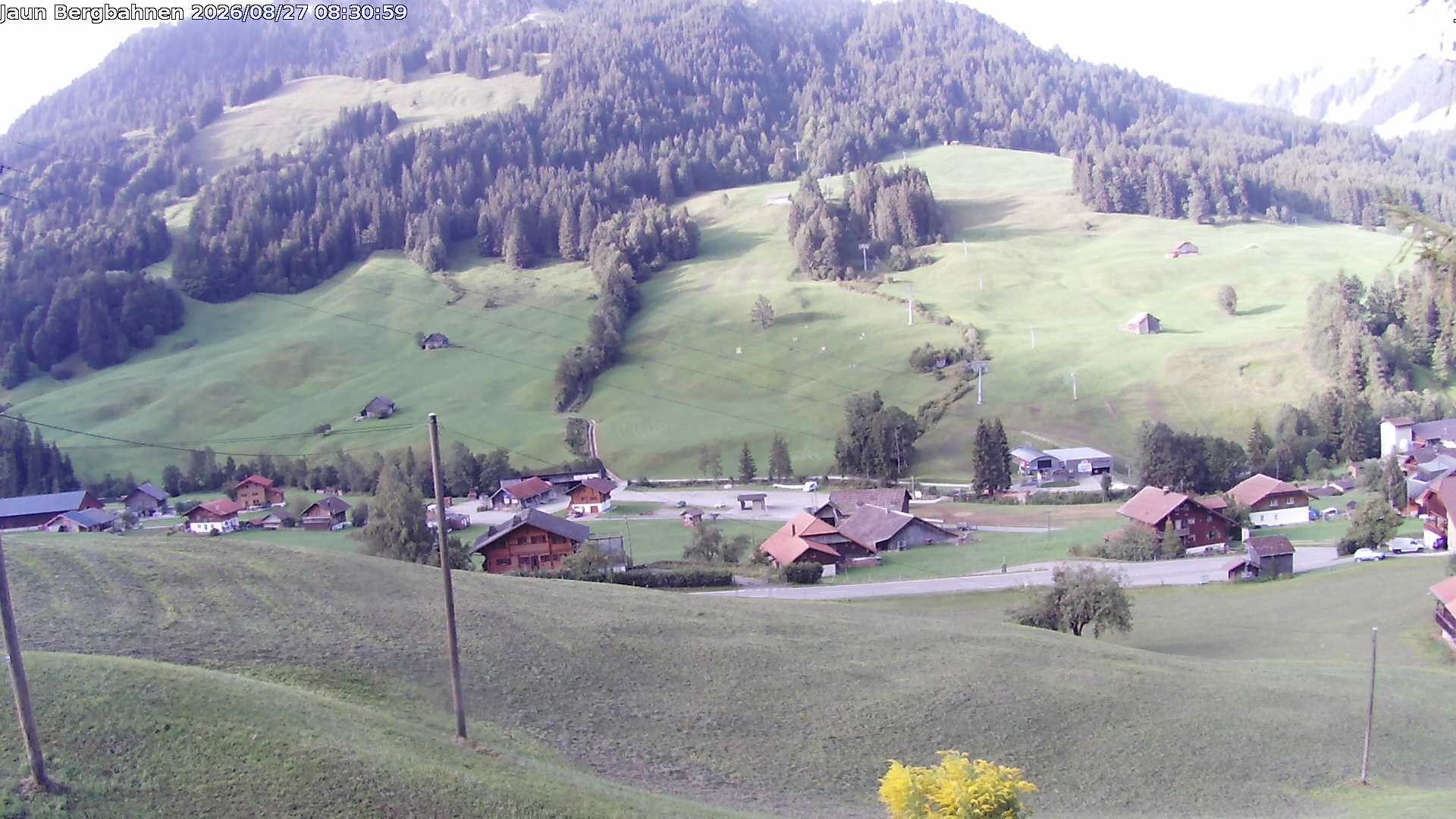 Archiv Foto Webcam Skistation Jaun Dorf