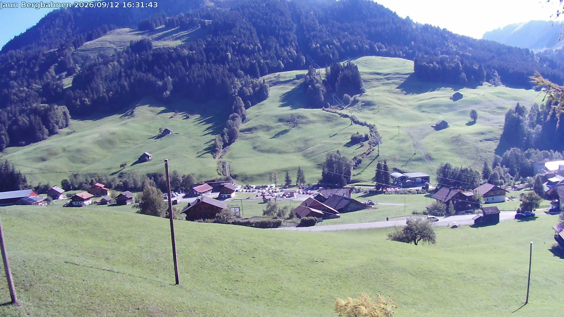 Archiv Foto Webcam Skistation Jaun Dorf