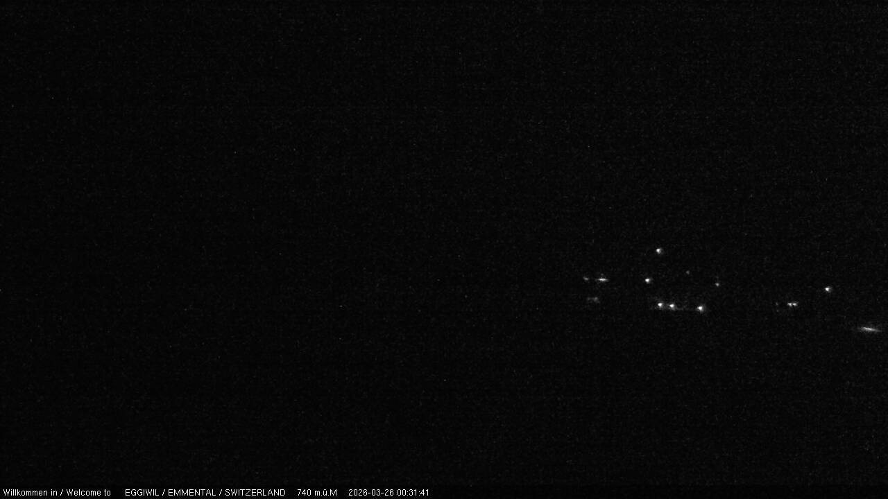 Archived image Webcam View from the Berghaus Eggiwil