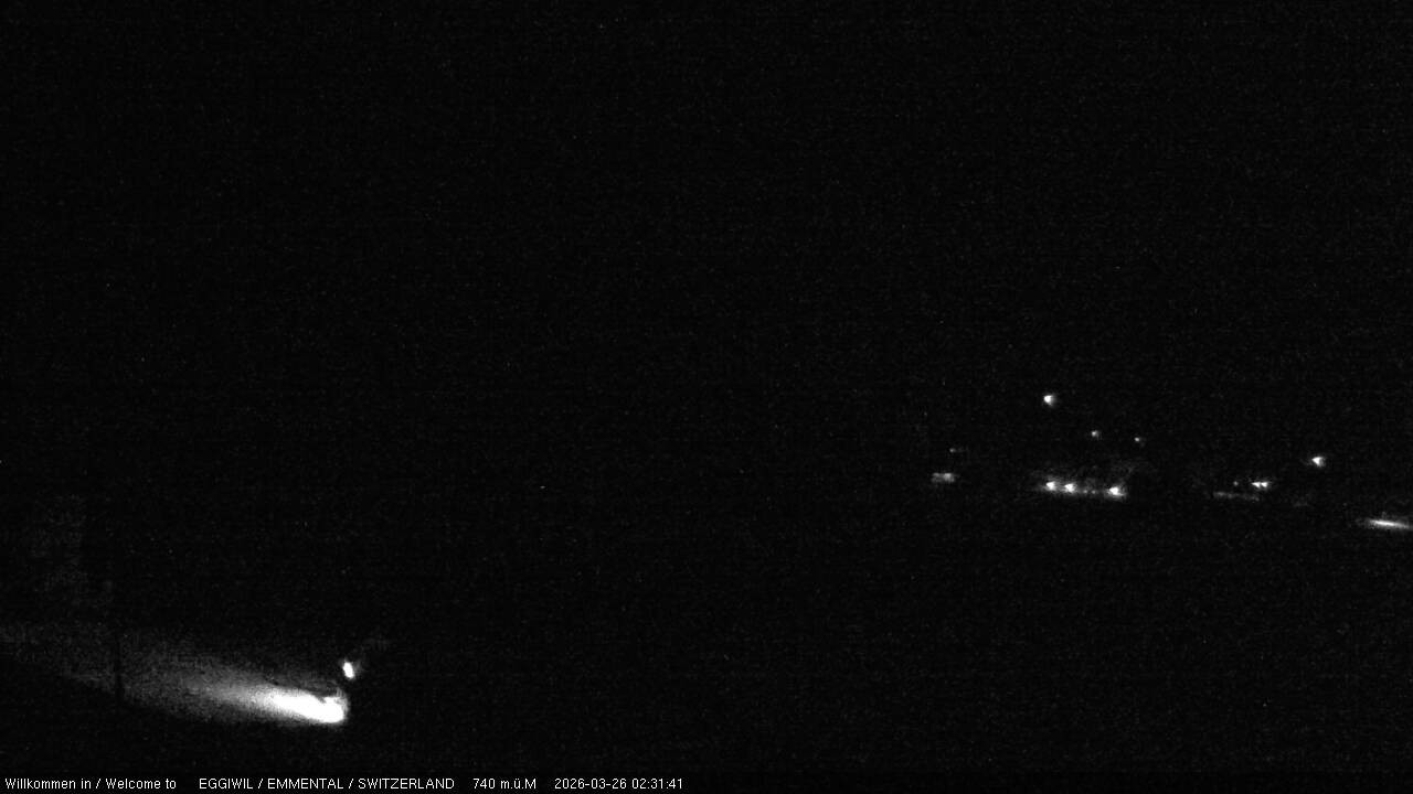 Archived image Webcam View from the Berghaus Eggiwil