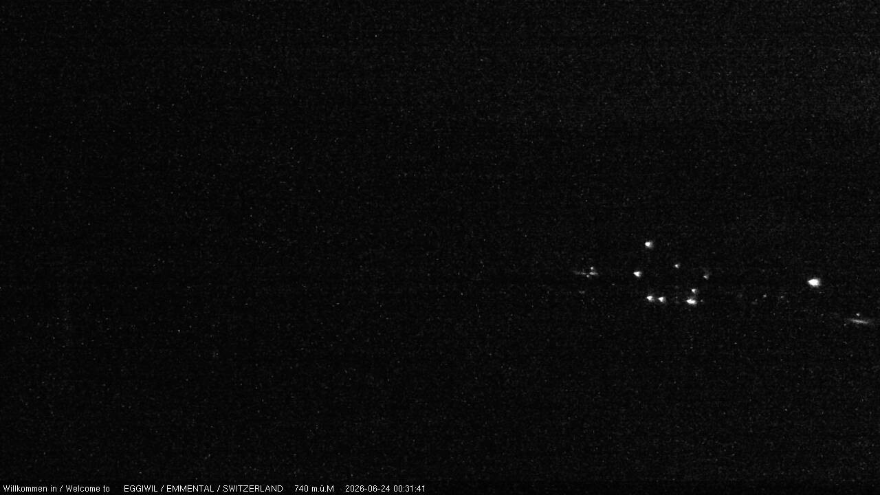 Archived image Webcam View from the Berghaus Eggiwil