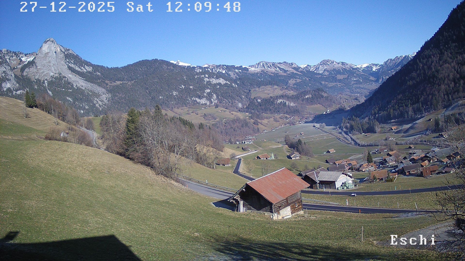 Archiv Foto Webcam in Boltigen-Eschi am Jaunpass