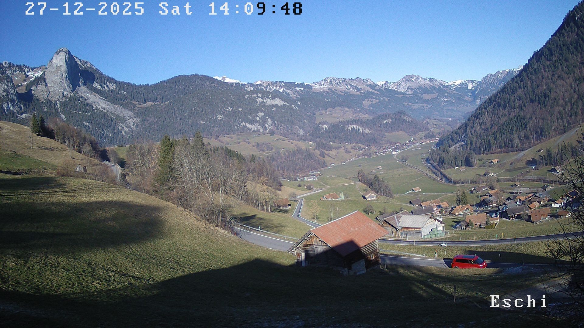 Archiv Foto Webcam in Boltigen-Eschi am Jaunpass