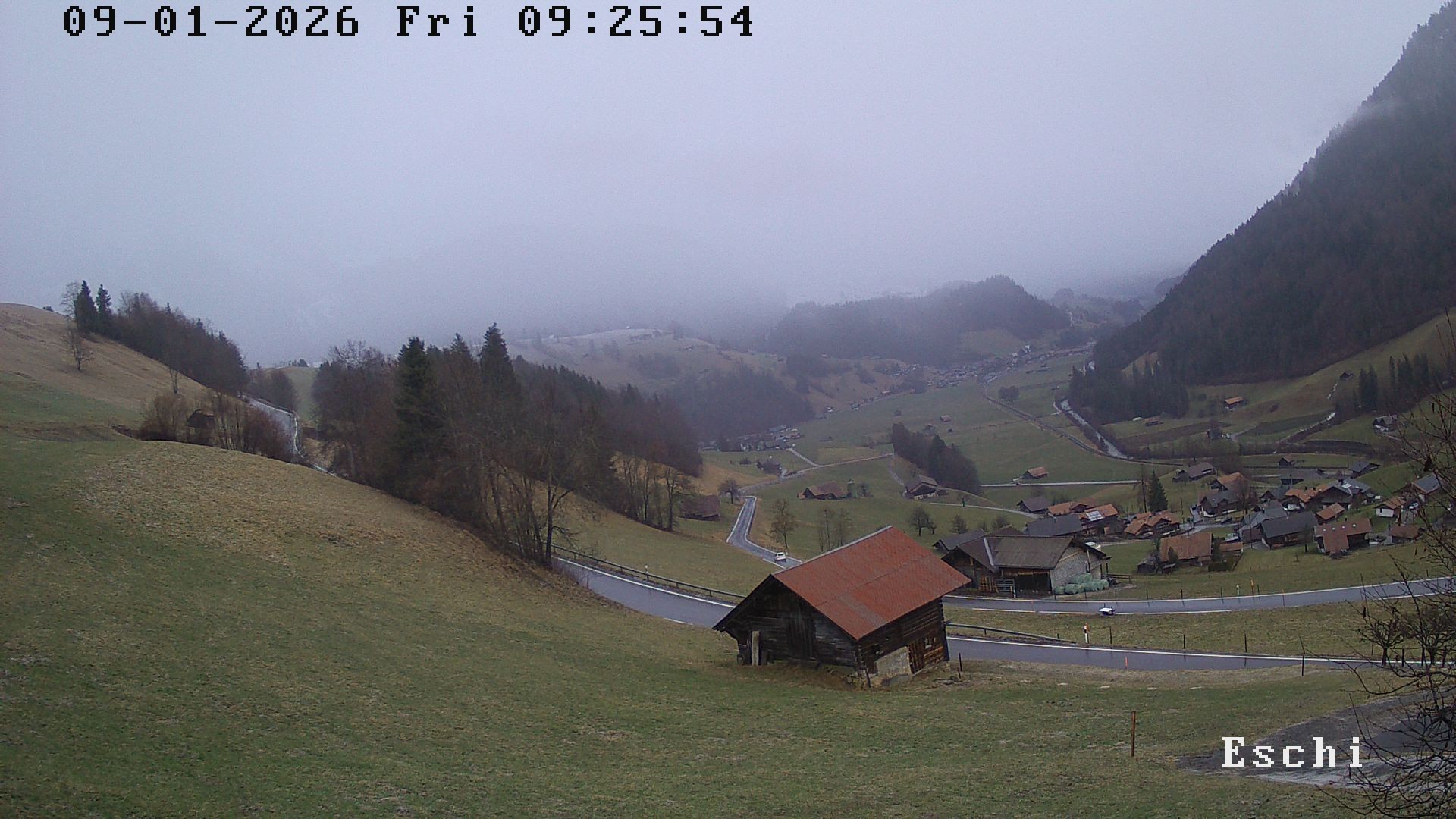 Archiv Foto Webcam in Boltigen-Eschi am Jaunpass