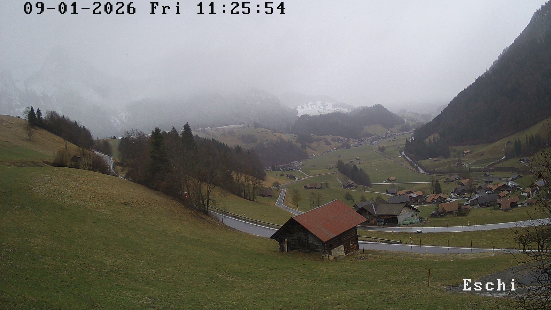 Archiv Foto Webcam in Boltigen-Eschi am Jaunpass