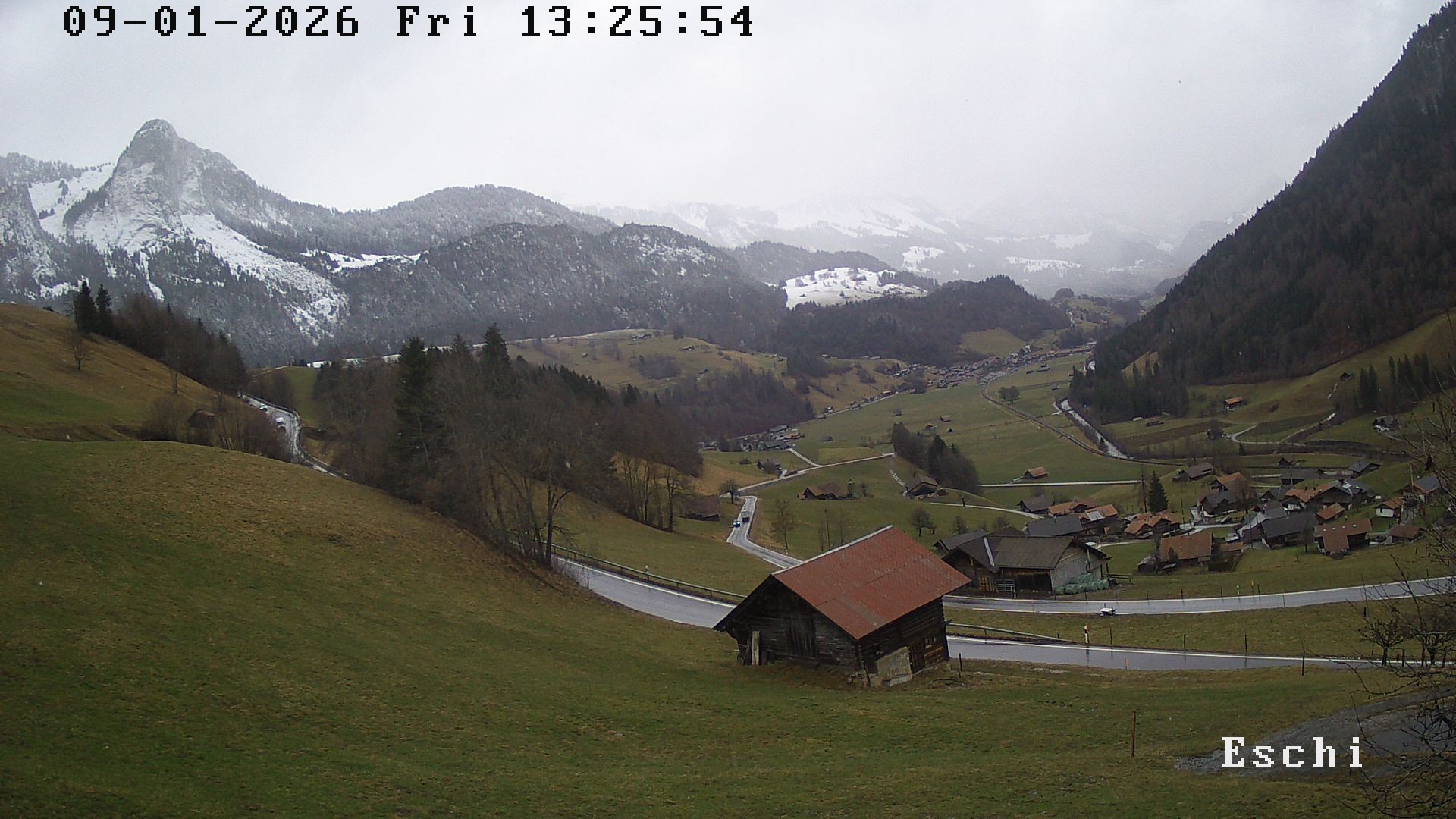 Archiv Foto Webcam in Boltigen-Eschi am Jaunpass