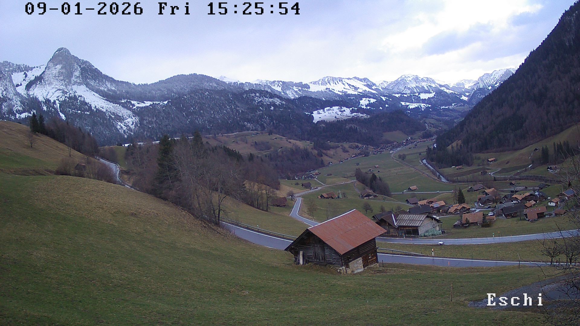 Archiv Foto Webcam in Boltigen-Eschi am Jaunpass