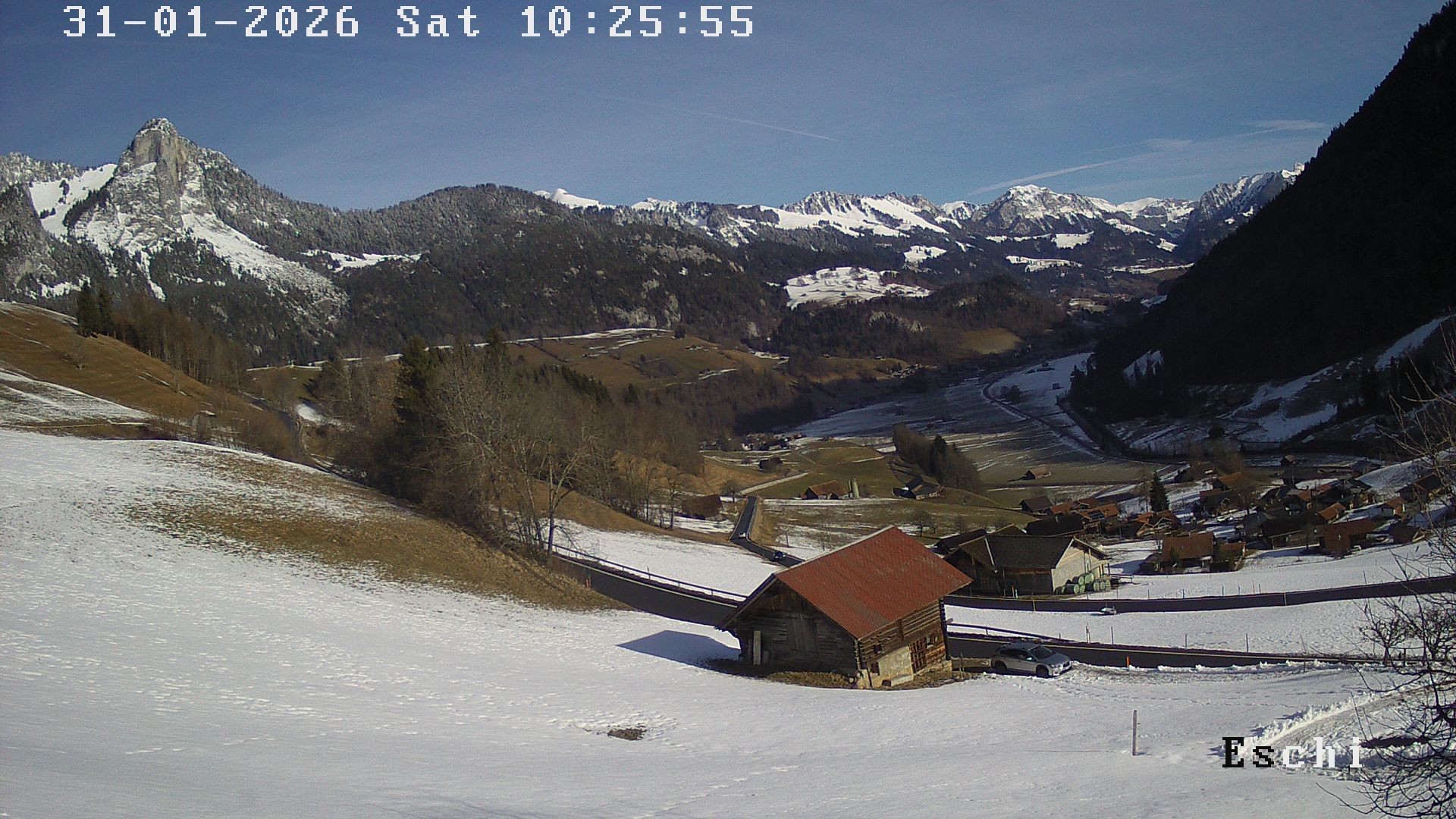 Archiv Foto Webcam in Boltigen-Eschi am Jaunpass