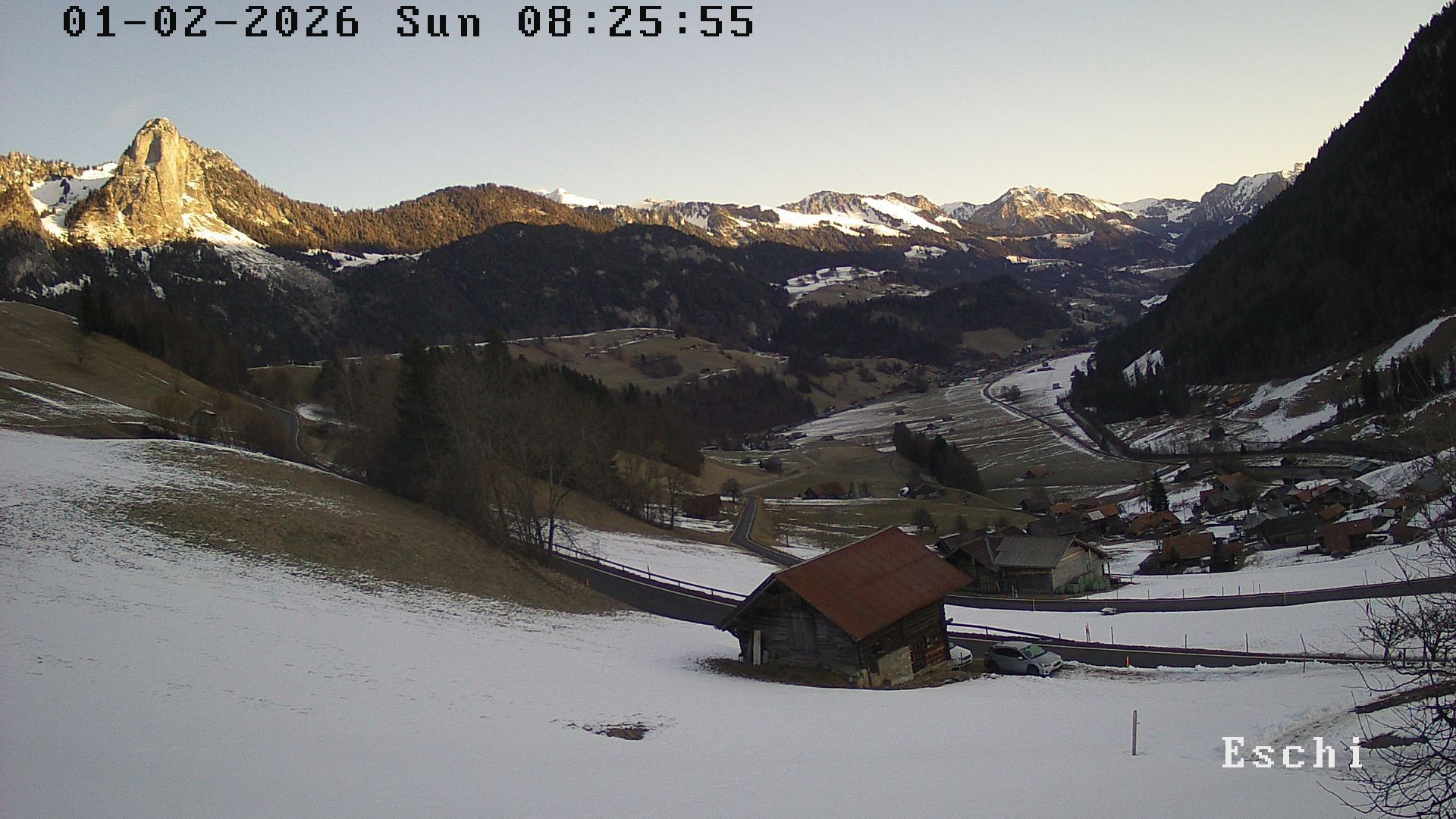 Archiv Foto Webcam in Boltigen-Eschi am Jaunpass