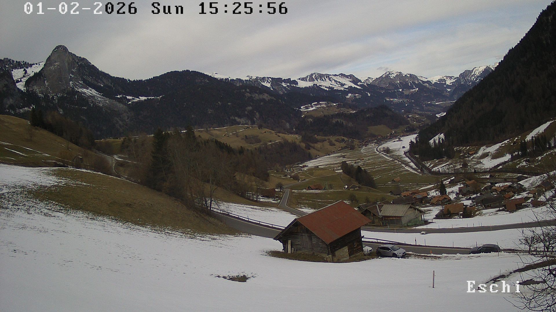 Archiv Foto Webcam in Boltigen-Eschi am Jaunpass
