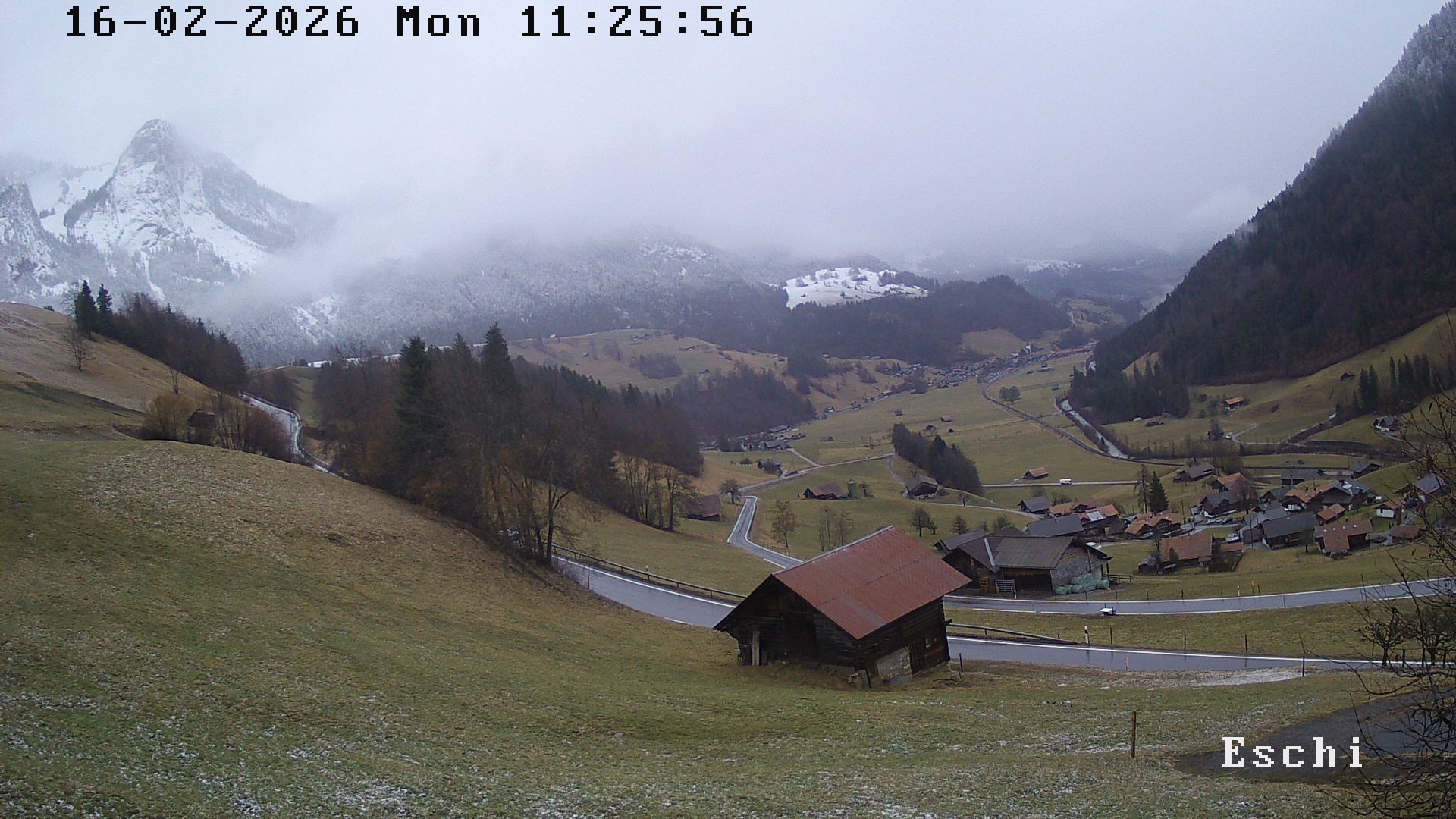 Archiv Foto Webcam in Boltigen-Eschi am Jaunpass