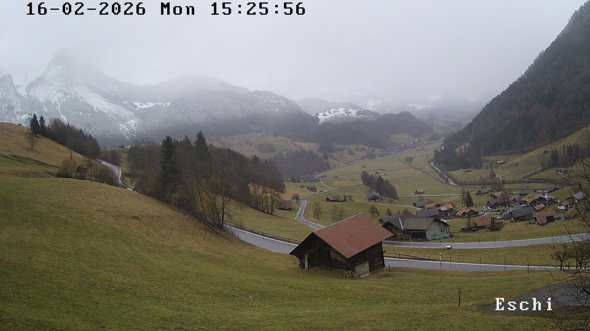 Archiv Foto Webcam in Boltigen-Eschi am Jaunpass