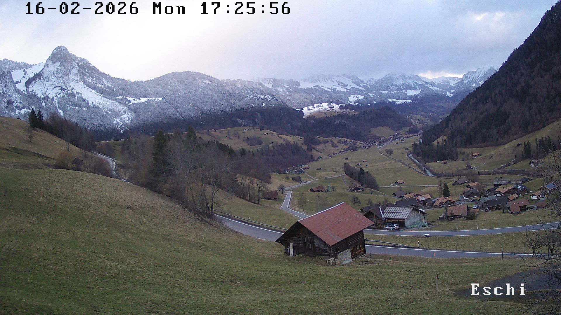 Archiv Foto Webcam in Boltigen-Eschi am Jaunpass