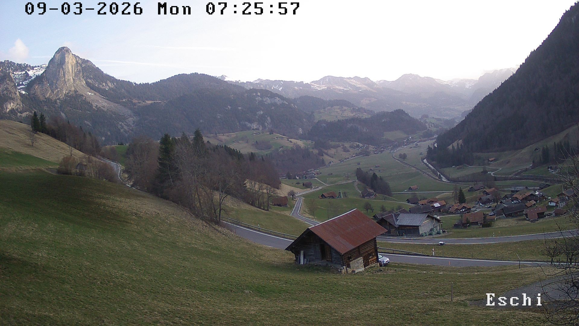 Archiv Foto Webcam in Boltigen-Eschi am Jaunpass