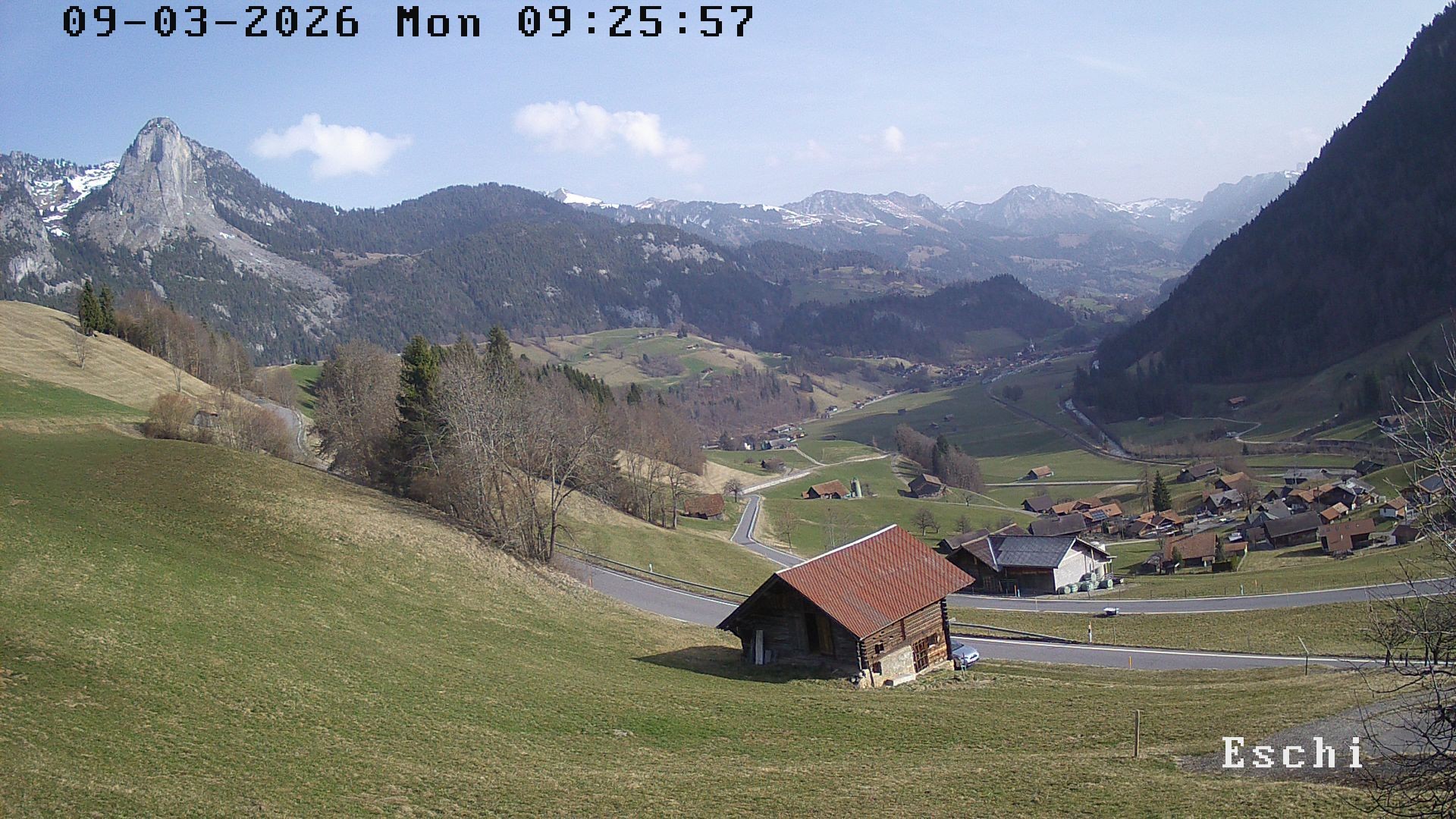 Archiv Foto Webcam in Boltigen-Eschi am Jaunpass