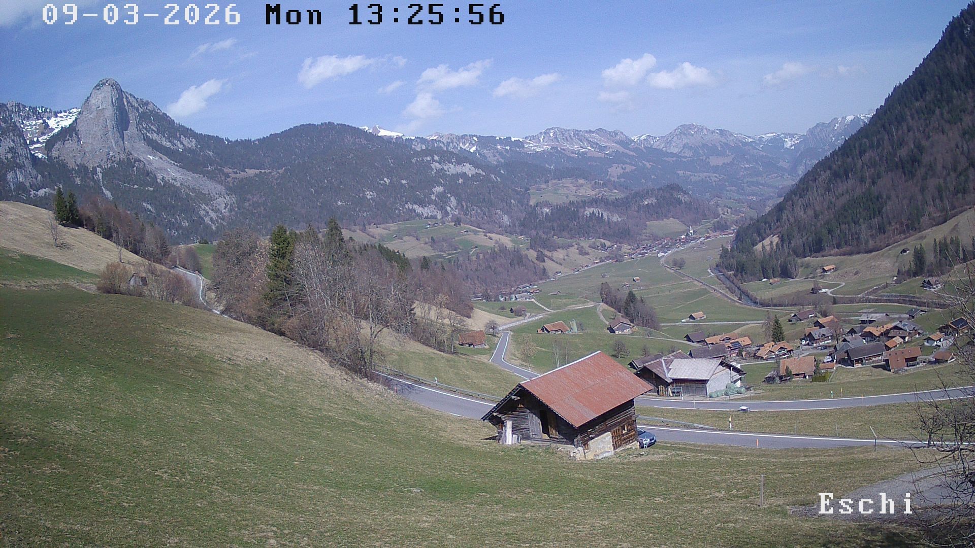 Archiv Foto Webcam in Boltigen-Eschi am Jaunpass