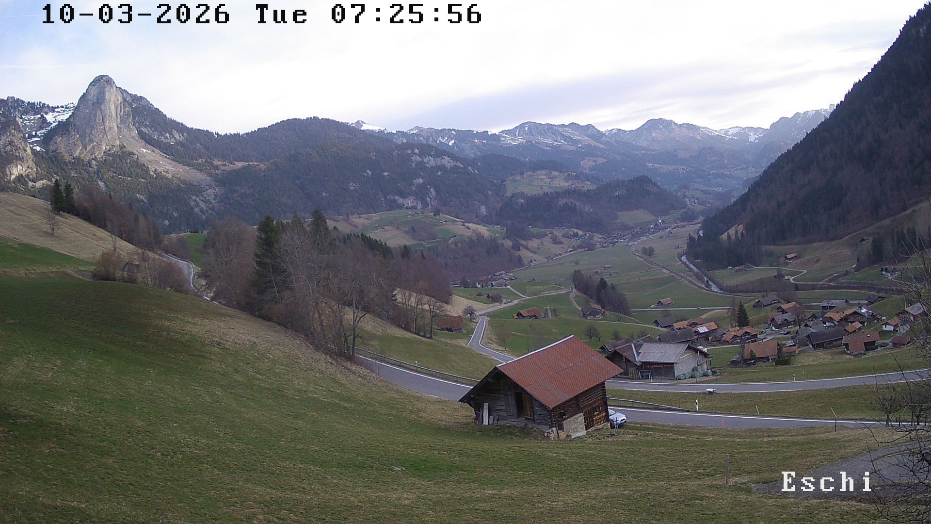 Archiv Foto Webcam in Boltigen-Eschi am Jaunpass